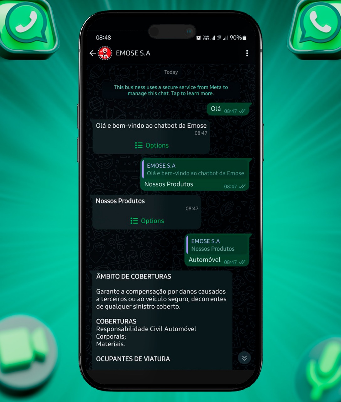 WhatsApp Bot da EMOSE S.A